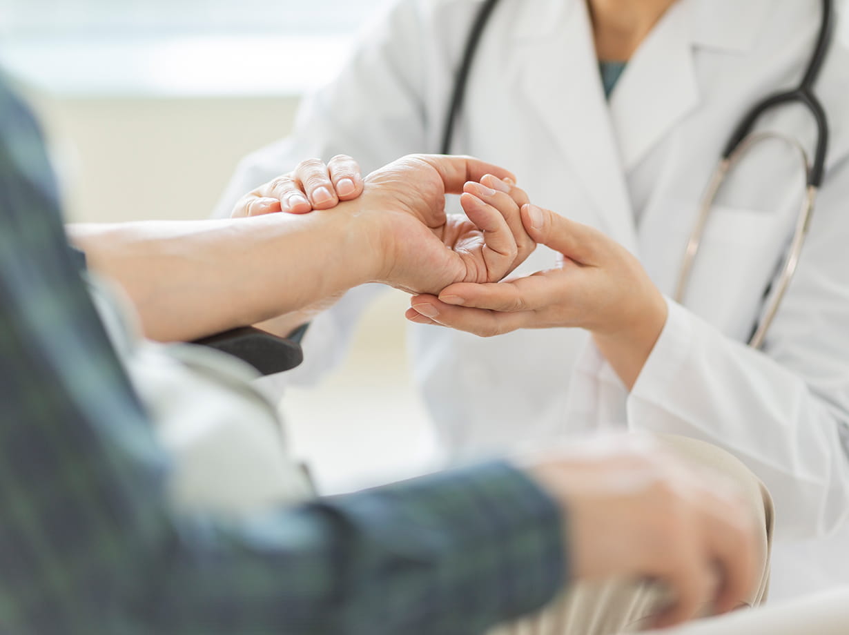 Doctor and patient